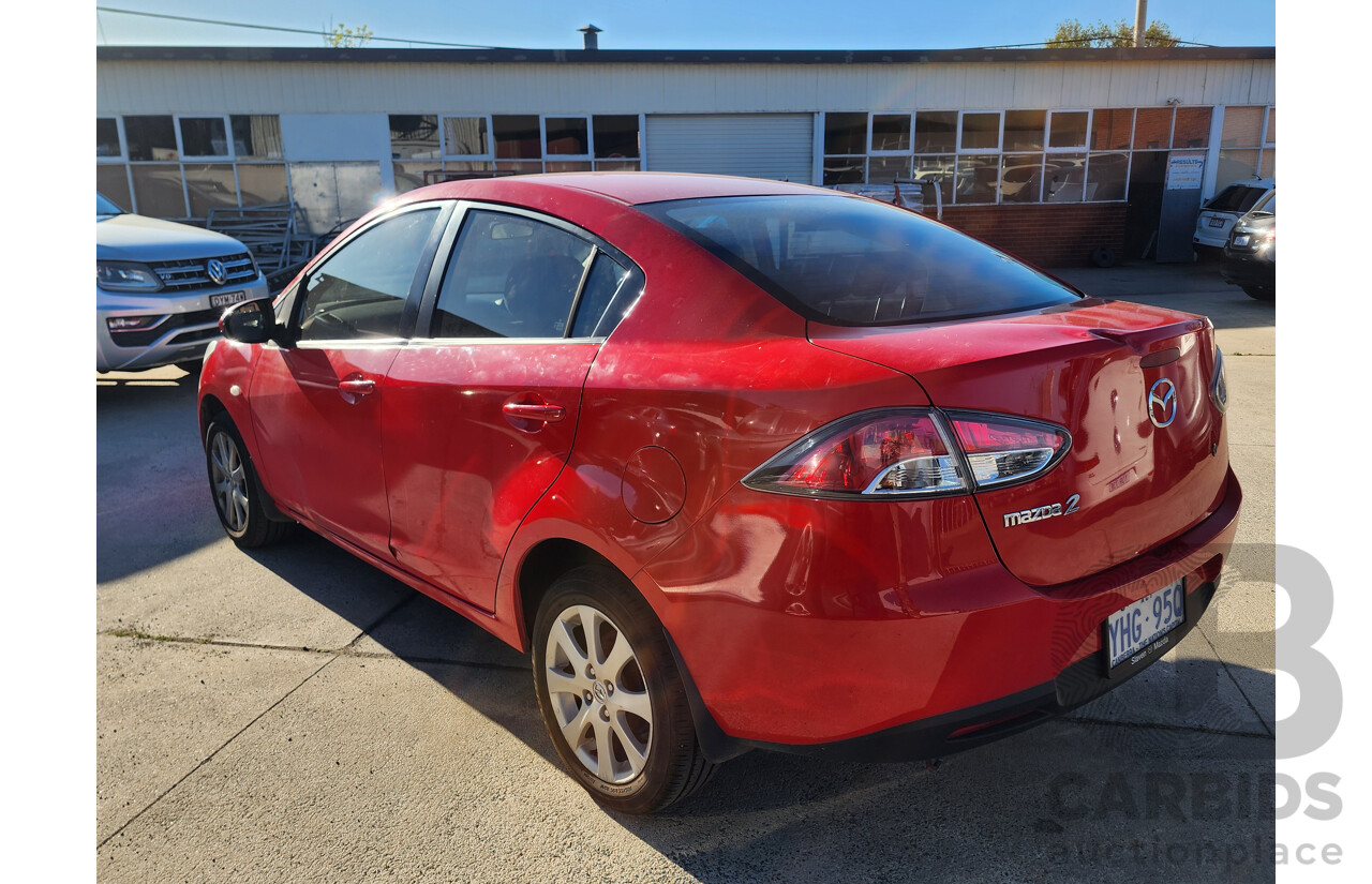 06/2010 Mazda Mazda2 MAXX DE 5d Hatchback Red 1.5L