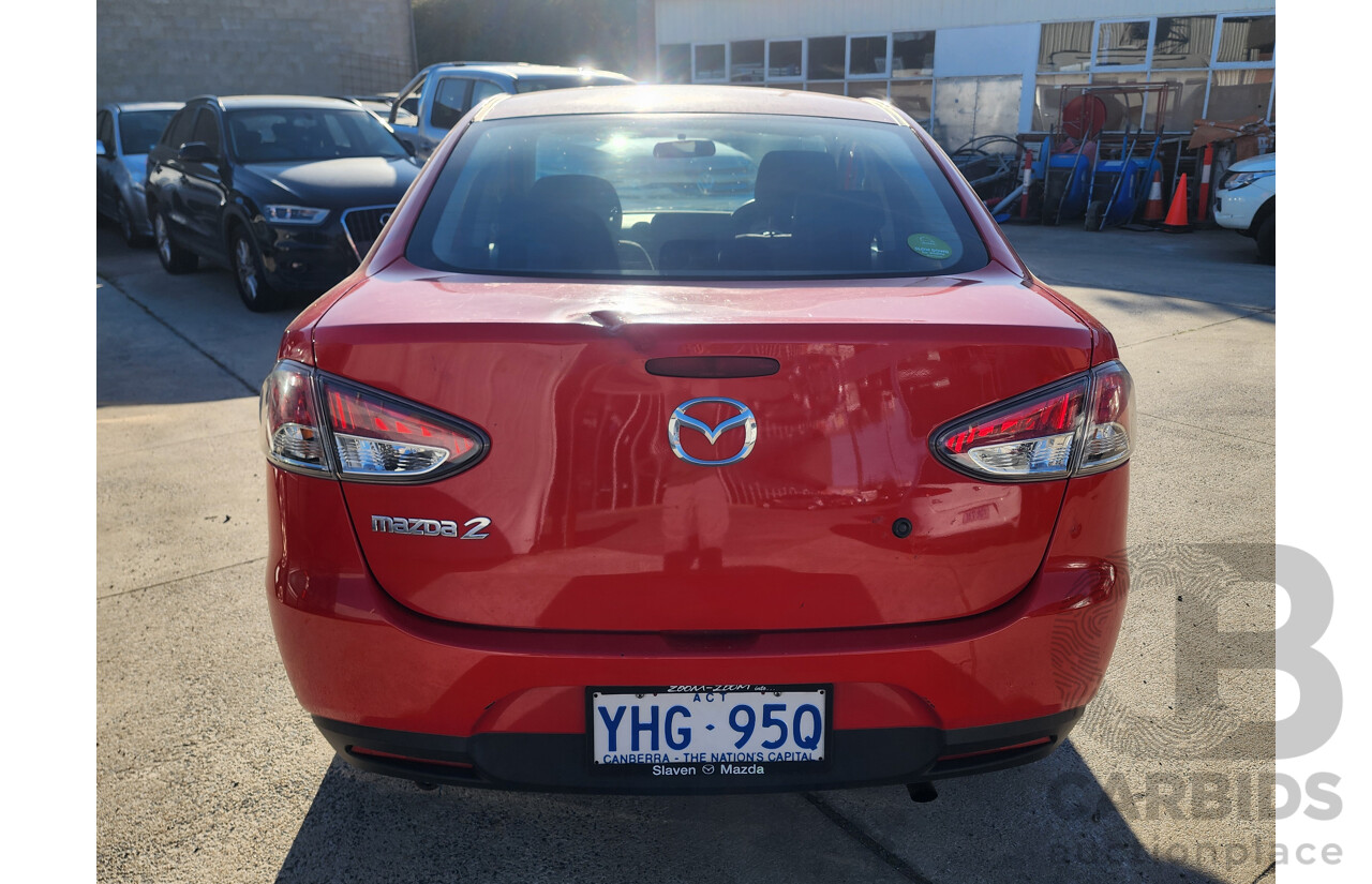 06/2010 Mazda Mazda2 MAXX DE 5d Hatchback Red 1.5L