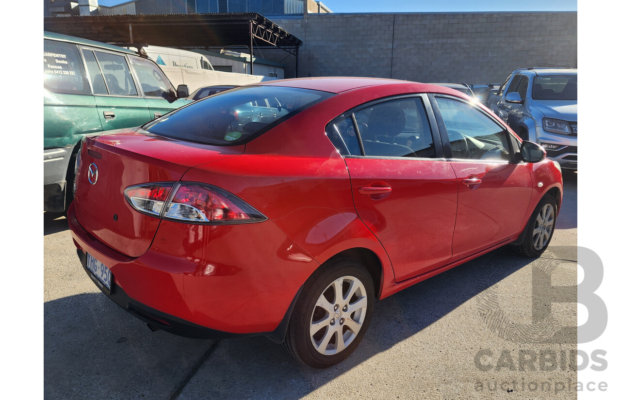 06/2010 Mazda Mazda2 MAXX DE 5d Hatchback Red 1.5L