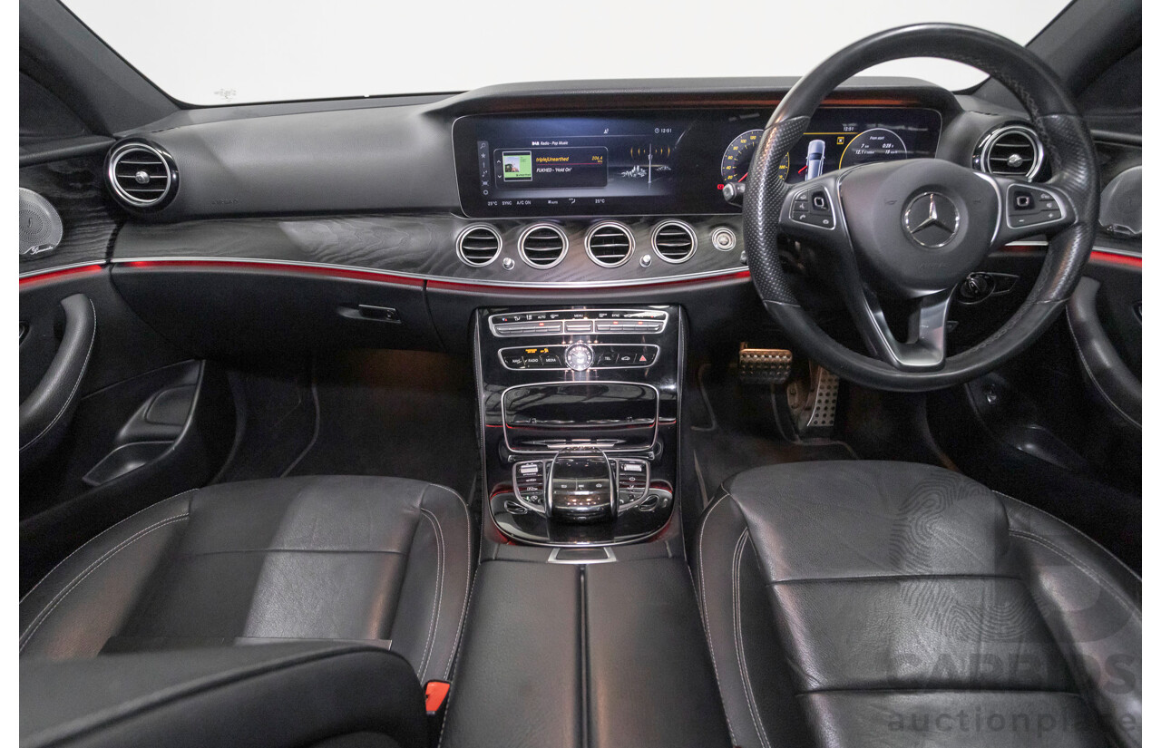10/2017 Mercedes Benz E220d All Terrain (AWD) 213 MY18 4d Estate Selenite Grey Metallic Turbo Diesel 2.0L
