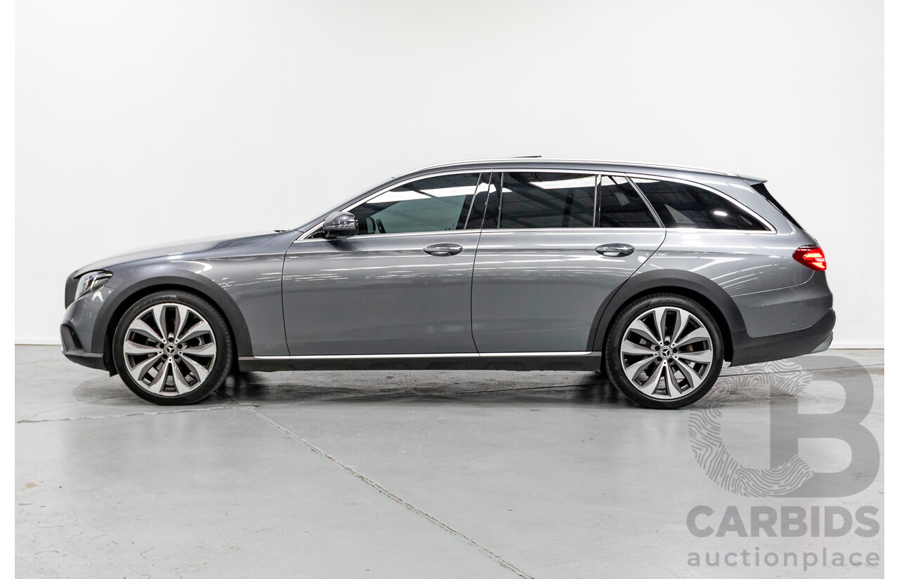 10/2017 Mercedes Benz E220d All Terrain (AWD) 213 MY18 4d Estate Selenite Grey Metallic Turbo Diesel 2.0L