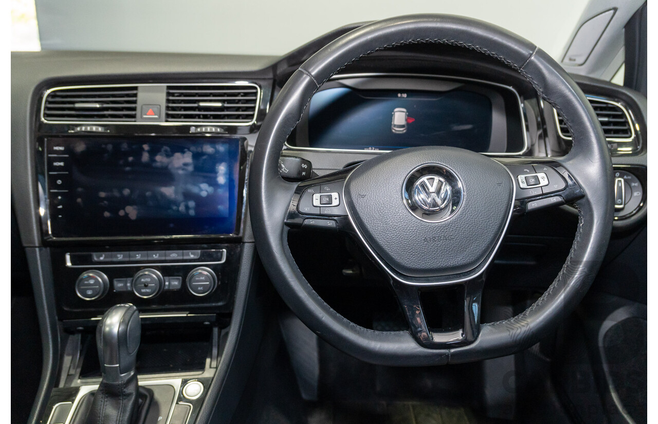 11/2017 Volkswagen Golf 110 TSI Highline AU MY18 5d Hatchback Tungsten Silver Metallic Turbo 1.4L