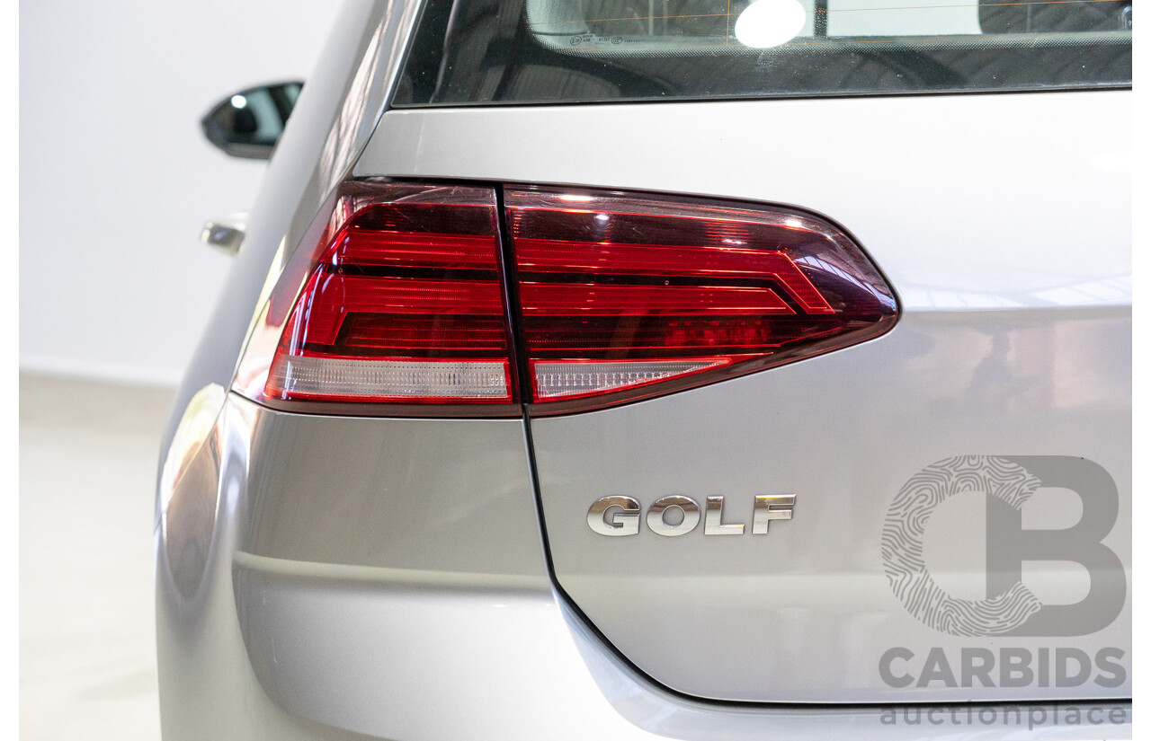 11/2017 Volkswagen Golf 110 TSI Highline AU MY18 5d Hatchback Tungsten Silver Metallic Turbo 1.4L