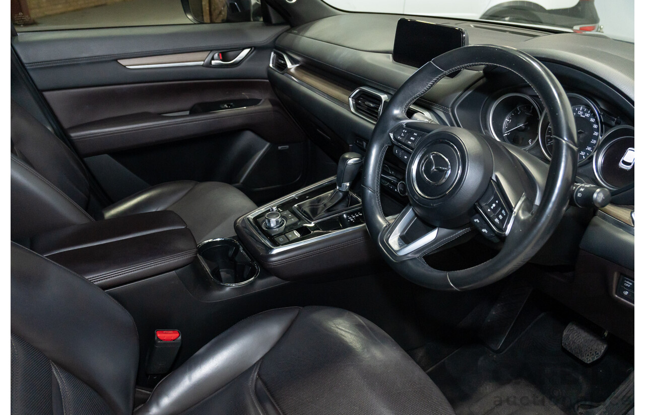 09/2018 Mazda Cx-8 ASAKI (AWD) KG MY18 4d Wagon Blue 2.2L 7 Seats