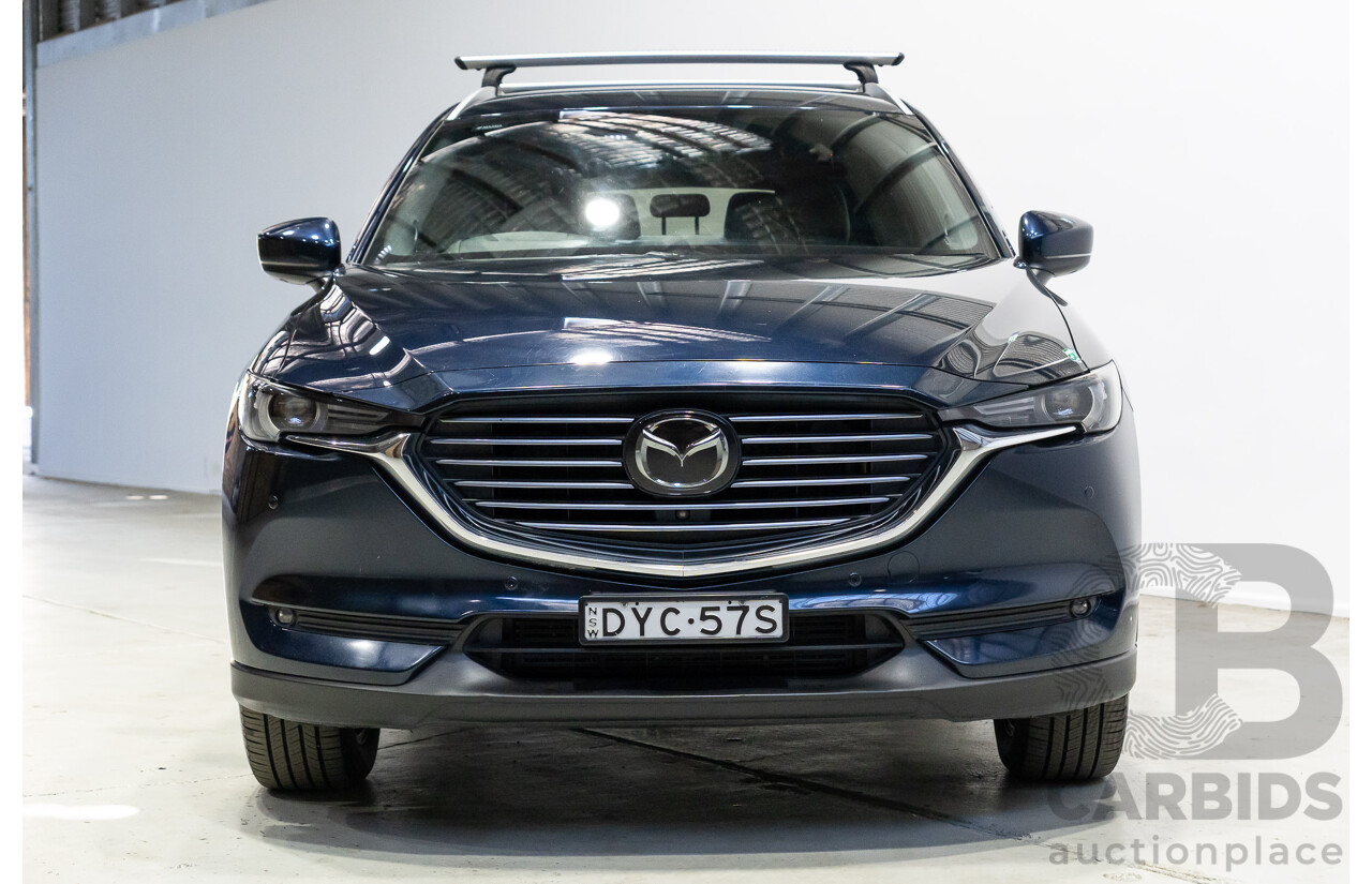 09/2018 Mazda Cx-8 ASAKI (AWD) KG MY18 4d Wagon Blue 2.2L 7 Seats
