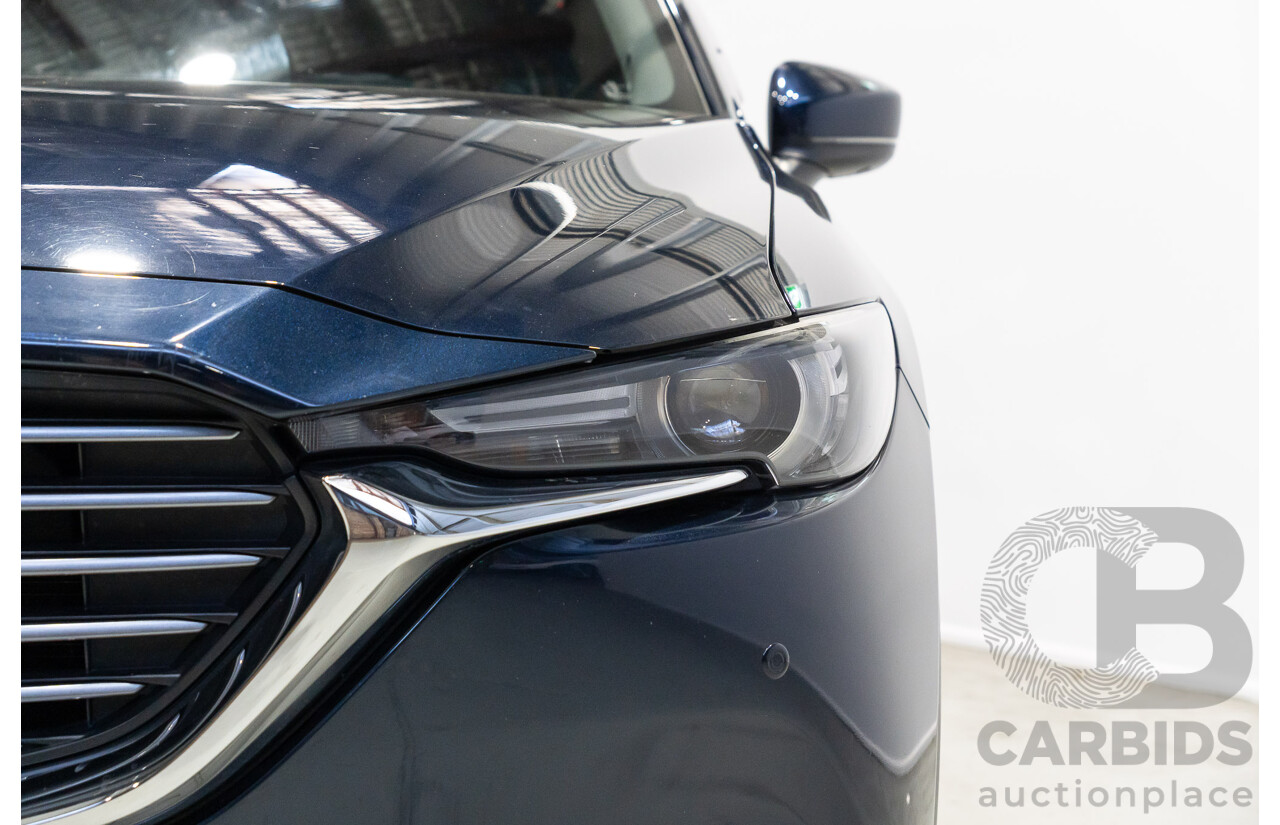 09/2018 Mazda Cx-8 ASAKI (AWD) KG MY18 4d Wagon Blue 2.2L 7 Seats