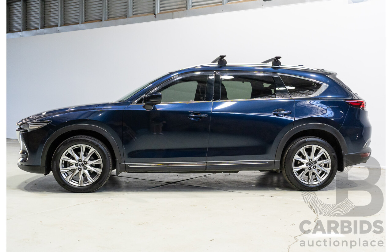09/2018 Mazda Cx-8 ASAKI (AWD) KG MY18 4d Wagon Blue 2.2L 7 Seats