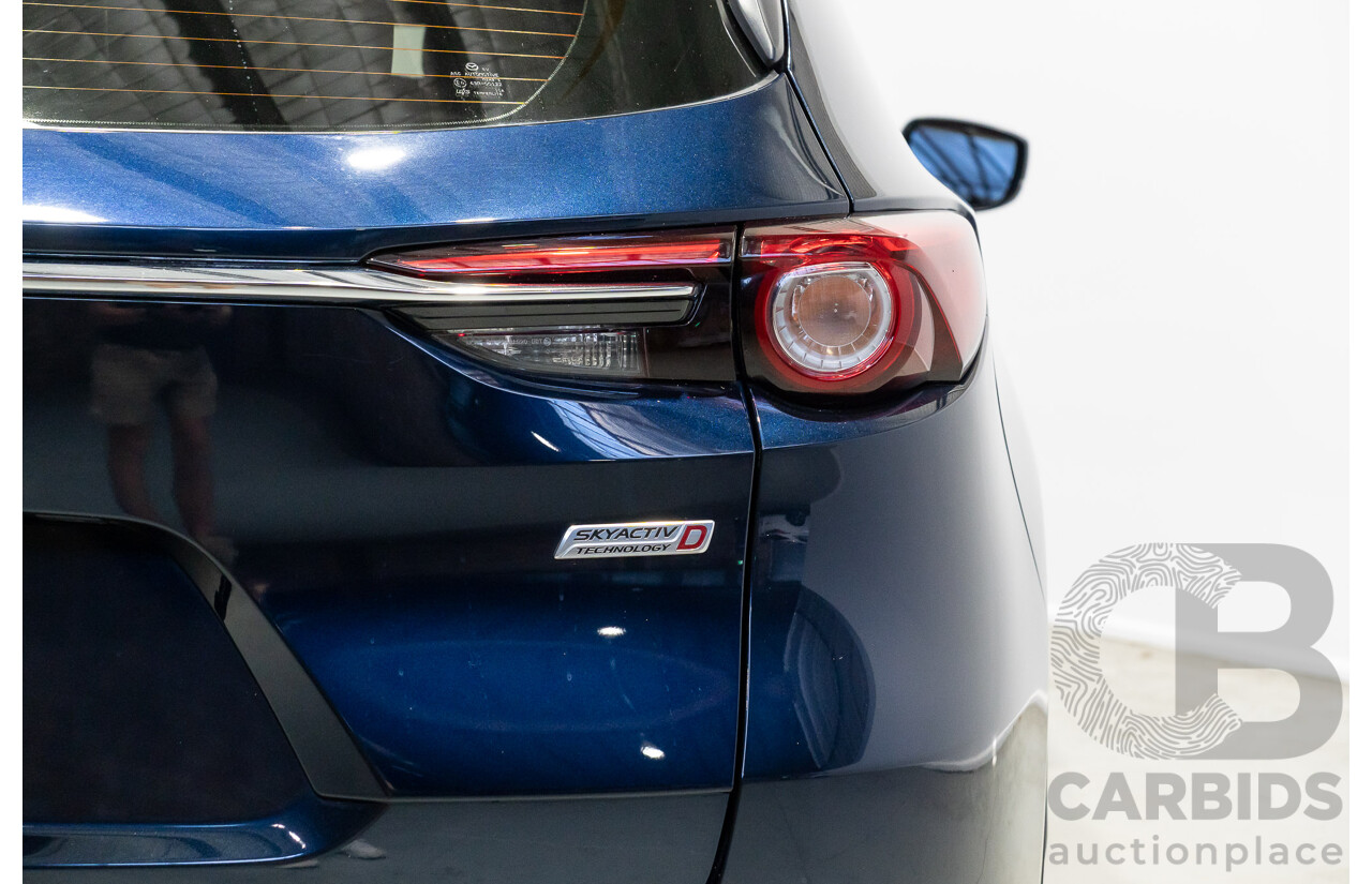 09/2018 Mazda Cx-8 ASAKI (AWD) KG MY18 4d Wagon Blue 2.2L 7 Seats