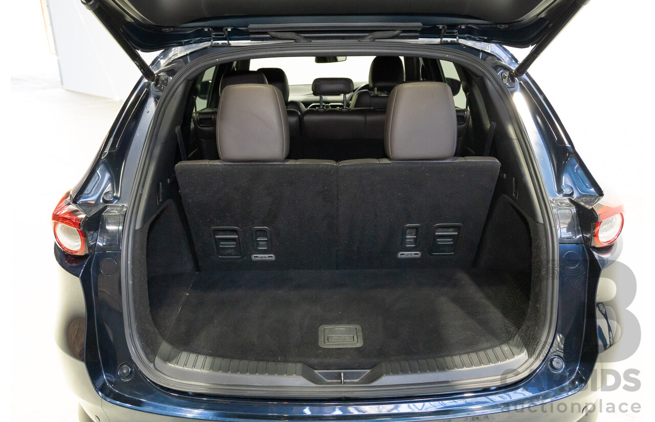 09/2018 Mazda Cx-8 ASAKI (AWD) KG MY18 4d Wagon Blue 2.2L 7 Seats