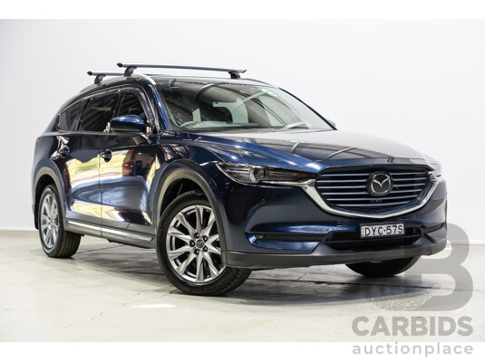 09/2018 Mazda Cx-8 ASAKI (AWD) KG MY18 4d Wagon Blue 2.2L 7 Seats