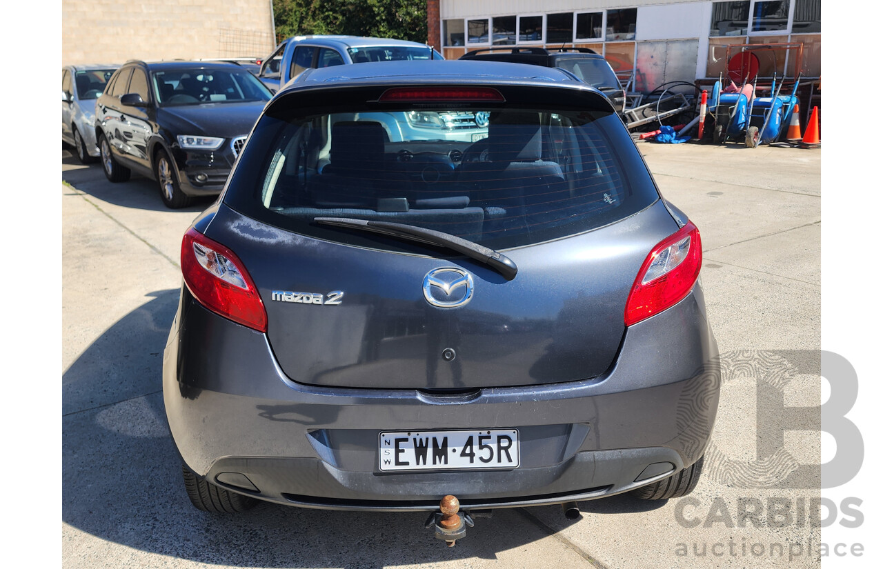 10/2008 Mazda Mazda2 Genki DE 5d Hatchback Grey 1.5L