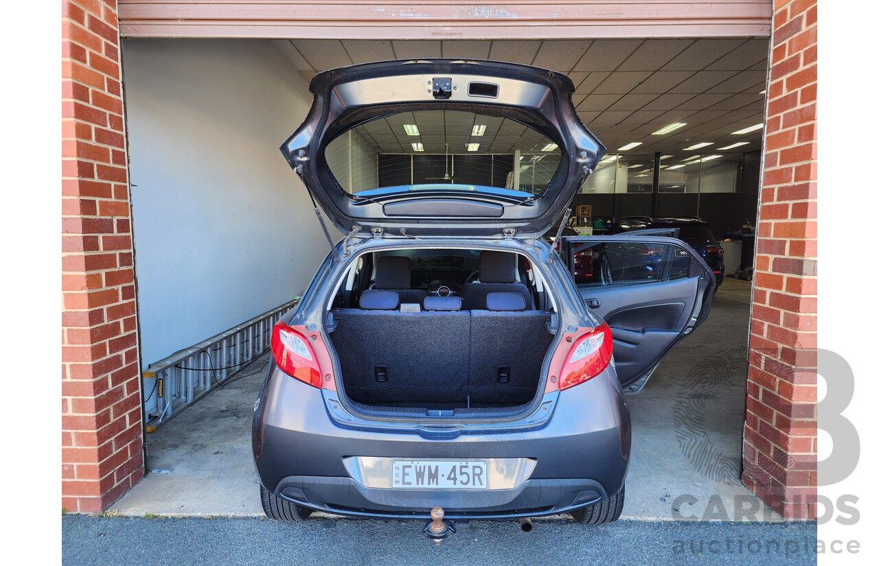 10/2008 Mazda Mazda2 Genki DE 5d Hatchback Grey 1.5L