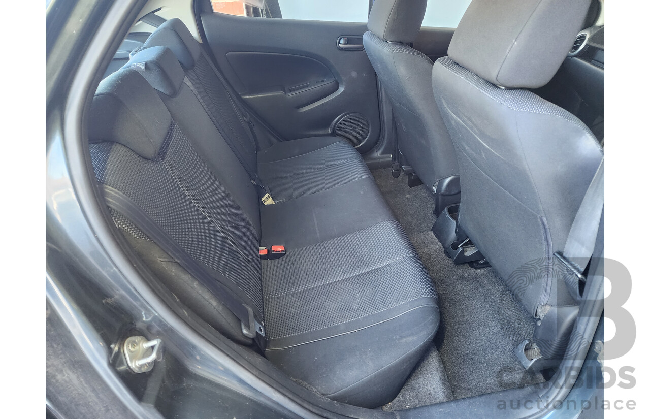 10/2008 Mazda Mazda2 Genki DE 5d Hatchback Grey 1.5L