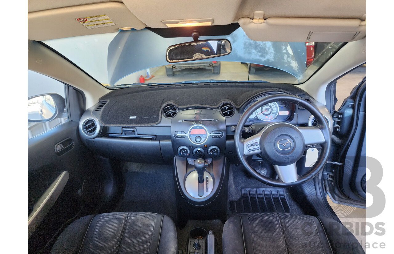 10/2008 Mazda Mazda2 Genki DE 5d Hatchback Grey 1.5L