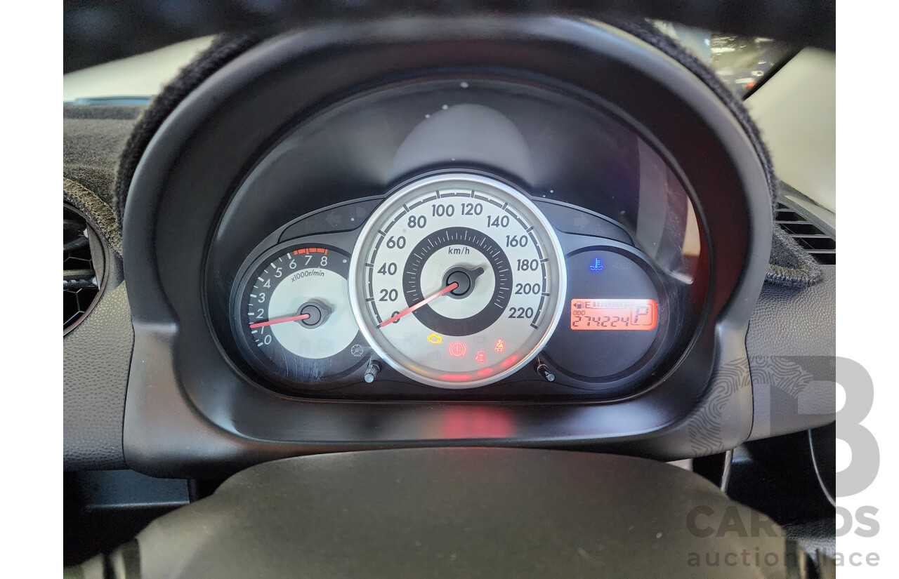 10/2008 Mazda Mazda2 Genki DE 5d Hatchback Grey 1.5L