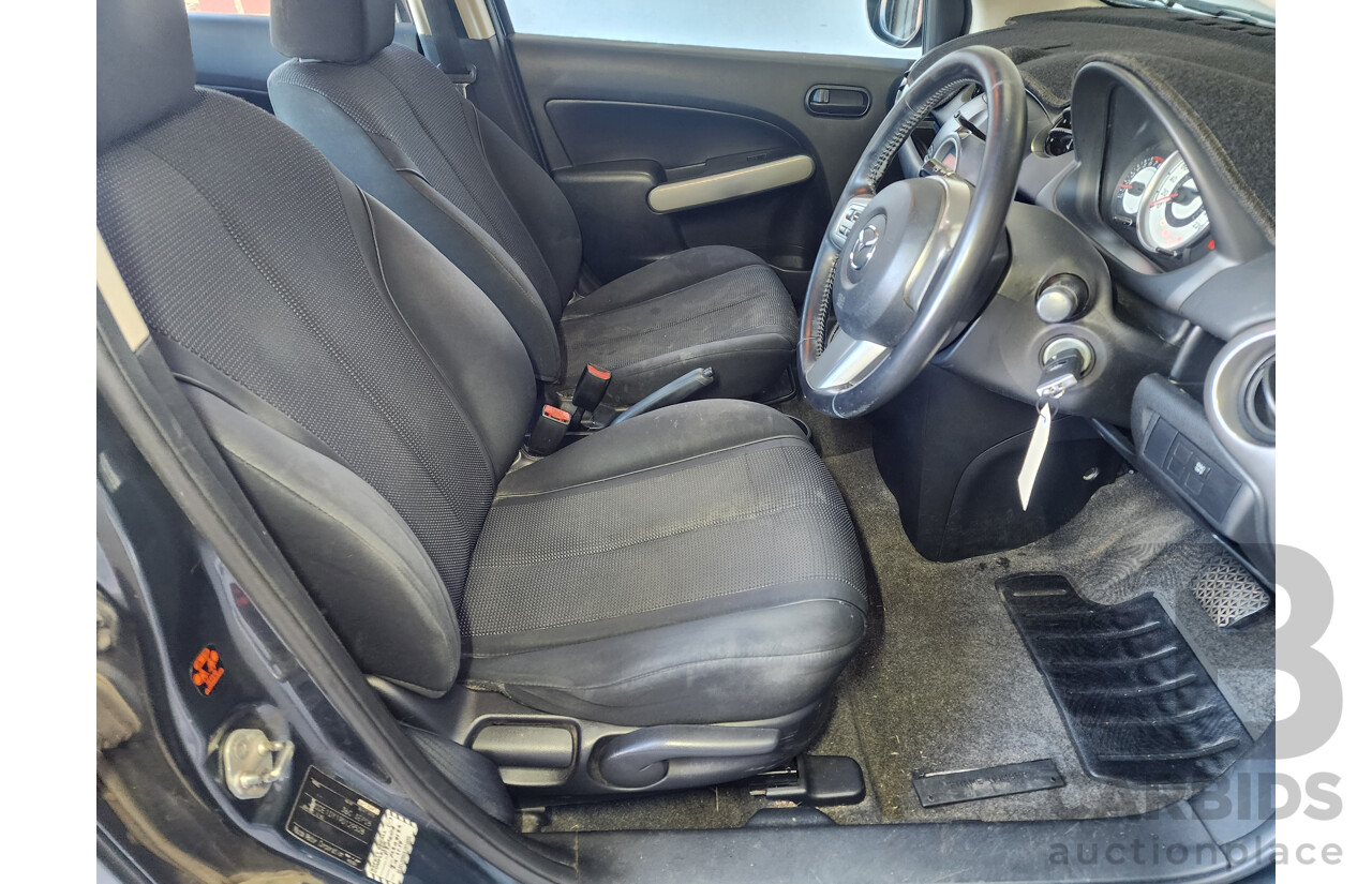 10/2008 Mazda Mazda2 Genki DE 5d Hatchback Grey 1.5L