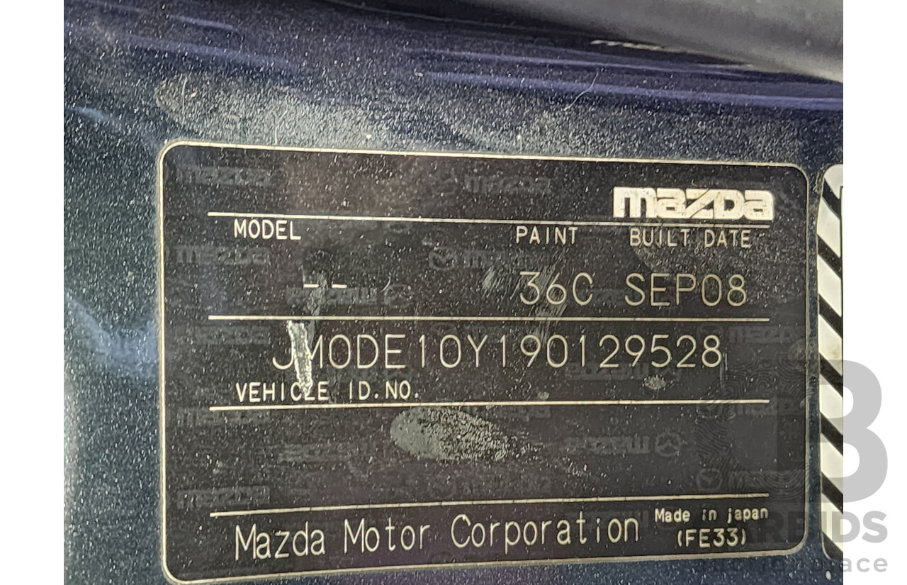 10/2008 Mazda Mazda2 Genki DE 5d Hatchback Grey 1.5L