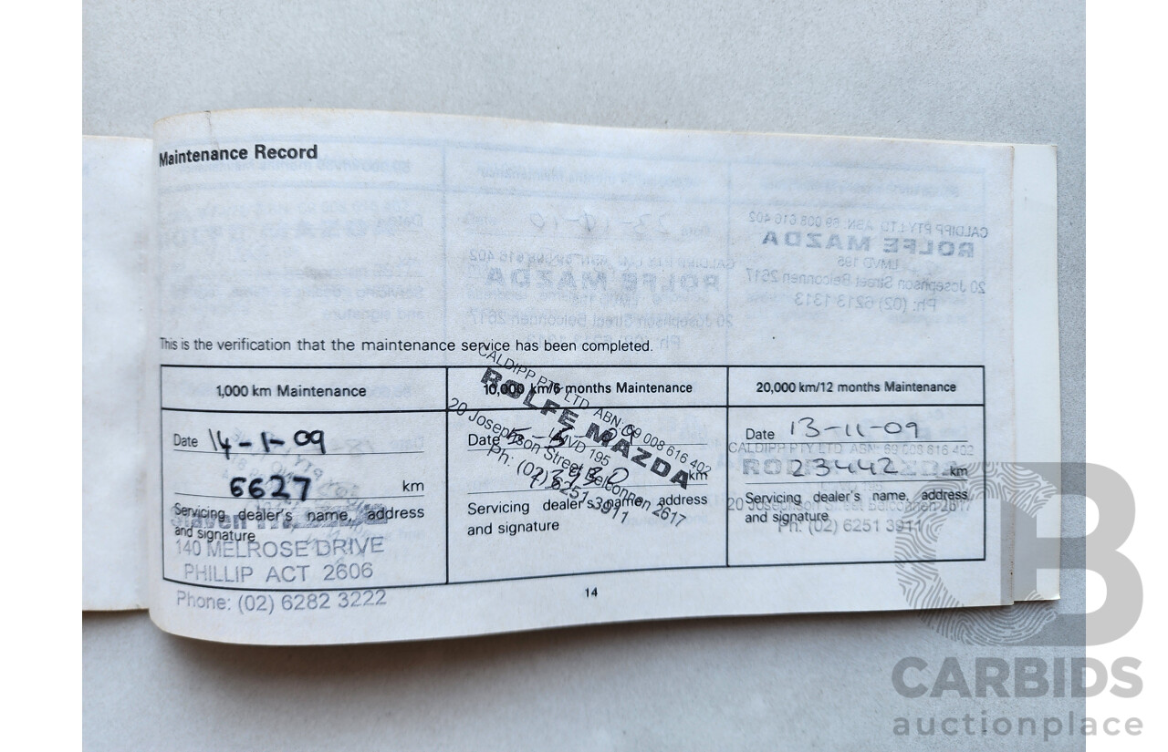 10/2008 Mazda Mazda2 Genki DE 5d Hatchback Grey 1.5L