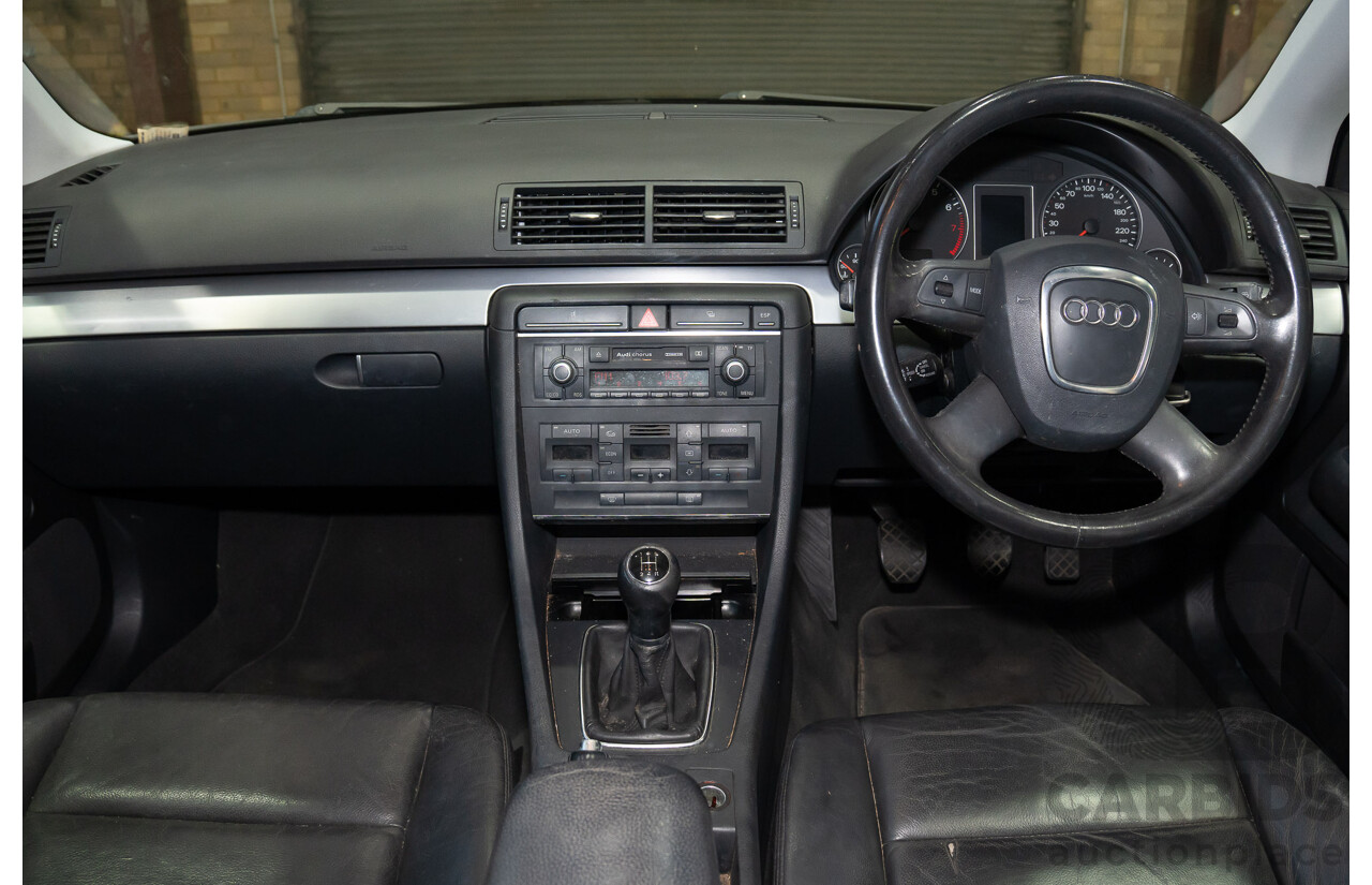 10/2006 Audi A4 2.0 B7 4d Sedan Silver 2.0L