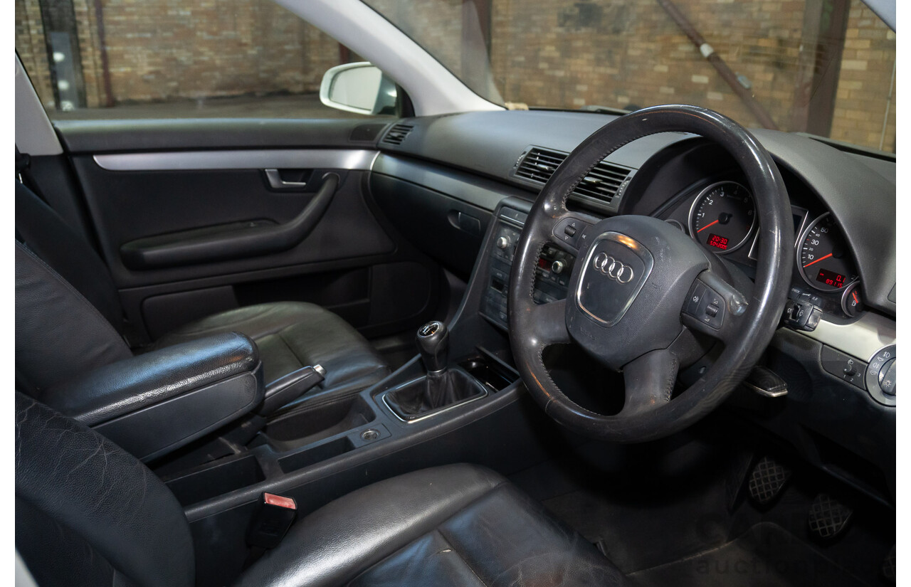 10/2006 Audi A4 2.0 B7 4d Sedan Silver 2.0L