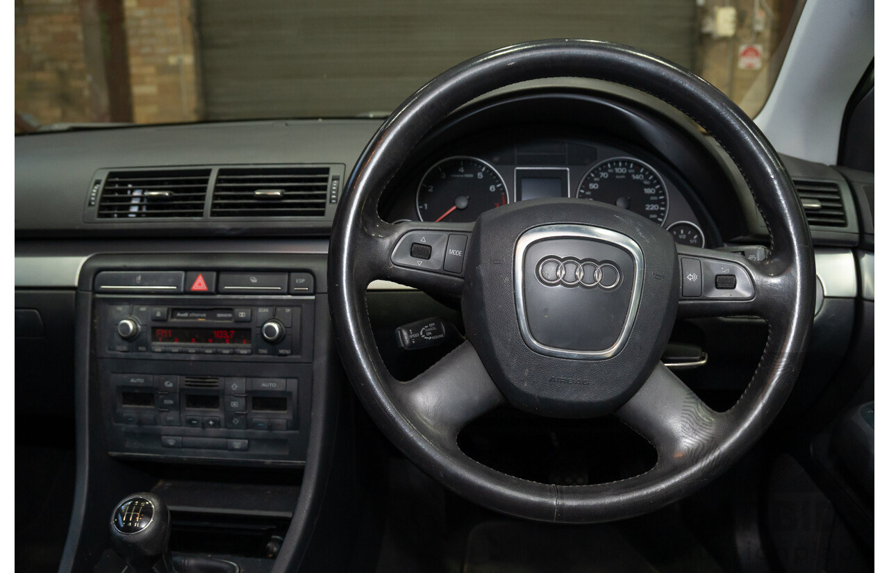 10/2006 Audi A4 2.0 B7 4d Sedan Silver 2.0L