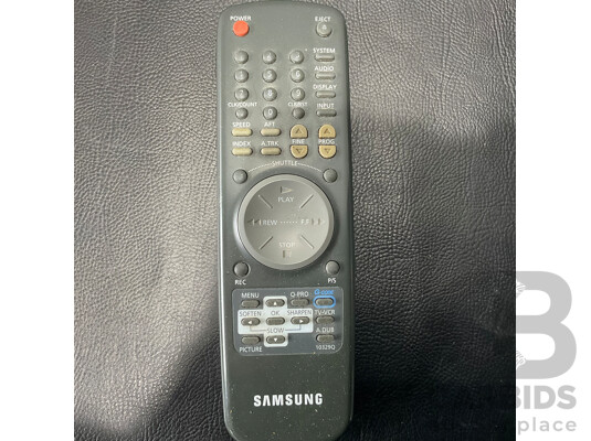 Samsung SV-A40B VCR VHS Player and Recorder Featuring Diamond Head Technology
