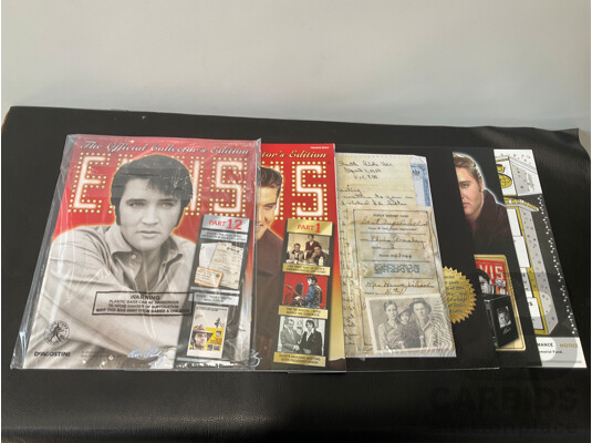 the Official Collector's Edition ELVIS PRESLEY Magazine Collection in Presentation Box