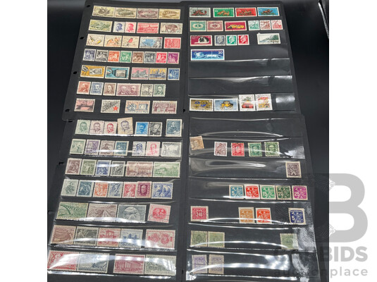 Large Collection of Vintage and Mixed International Postage Stamps