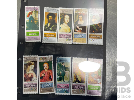 Large Collection of Vintage and Mixed International Postage Stamps
