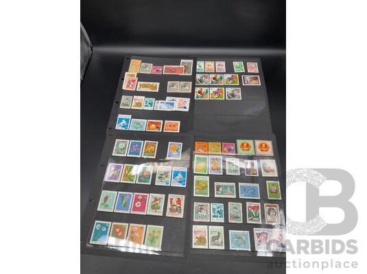 Large Collection of Vintage and Mixed International Postage Stamps