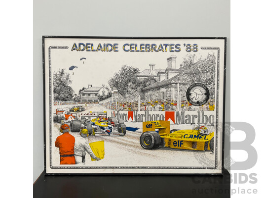 Adelaide Celebrates '88 Framed