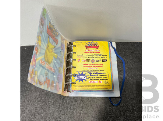 POKEMON 2000's Stadium Action 3D Collector's Record