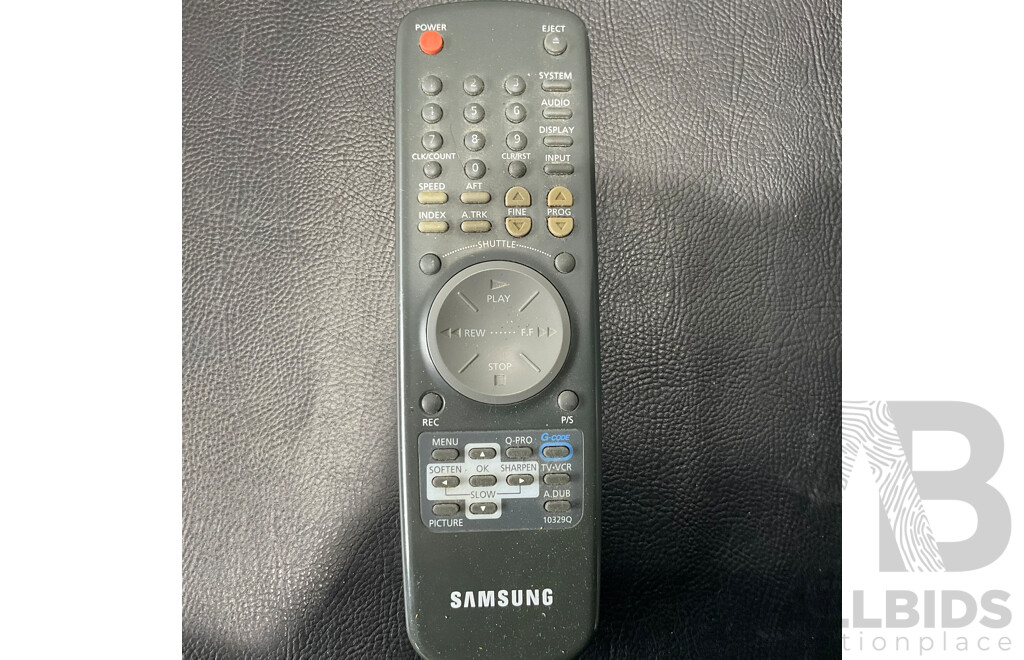 Samsung SV-A40B VCR VHS Player and Recorder Featuring Diamond Head Technology