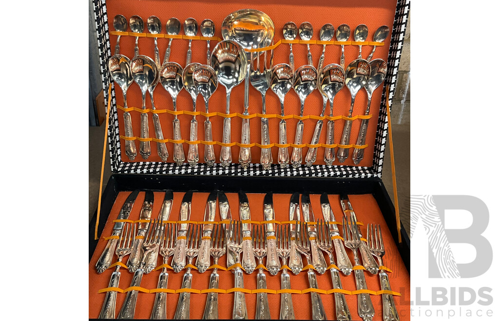 Silver Plated Vintage Italian Cutlery Set