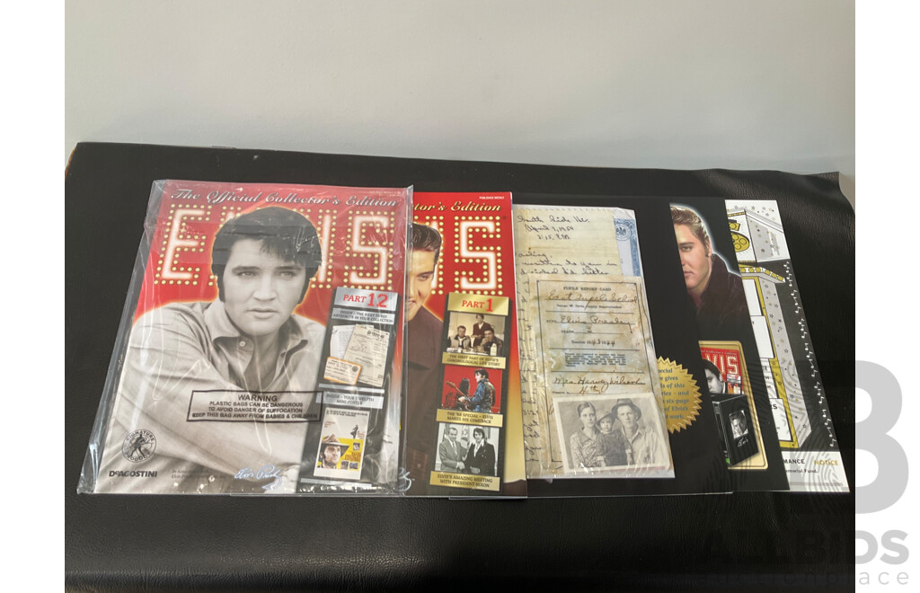 the Official Collector's Edition ELVIS PRESLEY Magazine Collection in Presentation Box