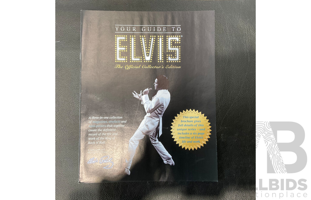 the Official Collector's Edition ELVIS PRESLEY Magazine Collection in Presentation Box