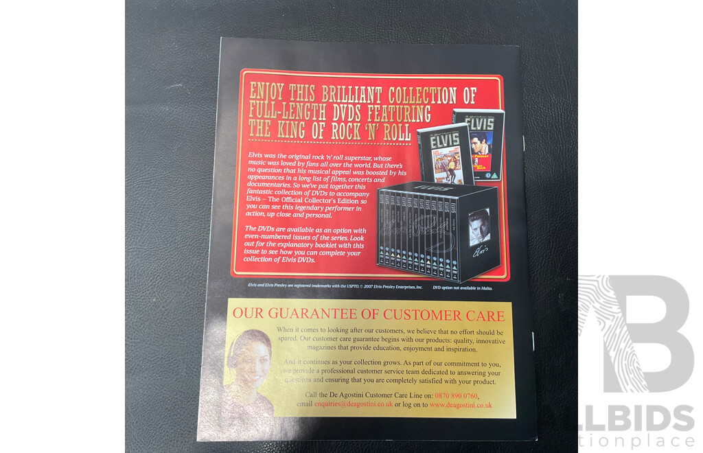 the Official Collector's Edition ELVIS PRESLEY Magazine Collection in Presentation Box