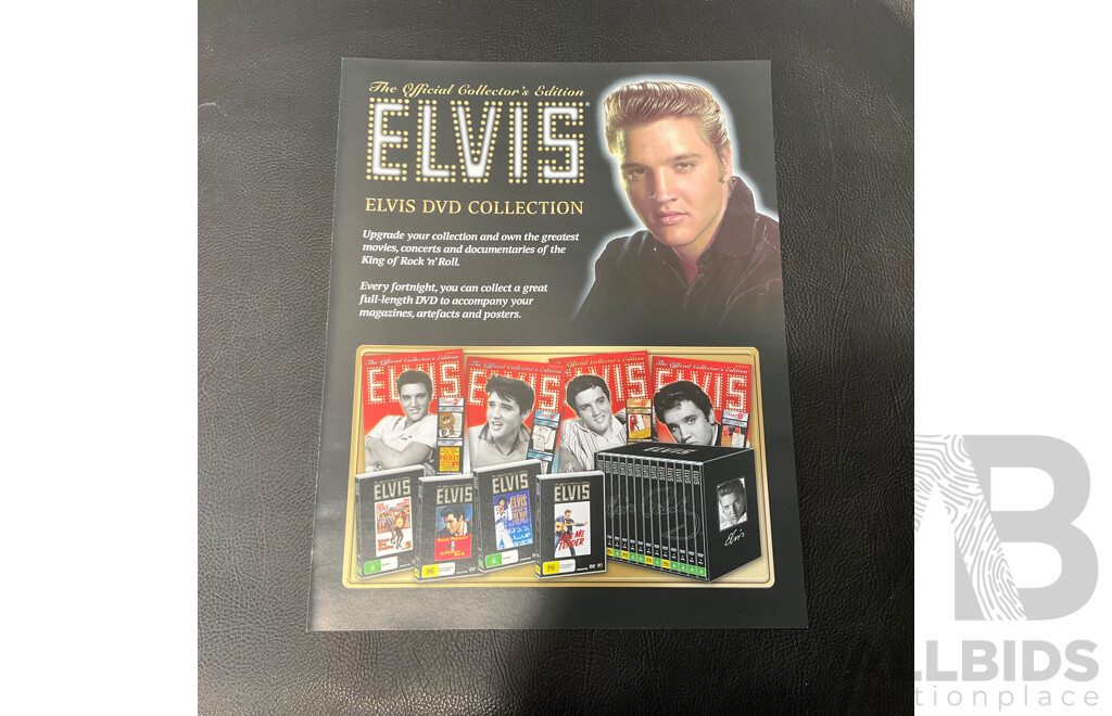 the Official Collector's Edition ELVIS PRESLEY Magazine Collection in Presentation Box