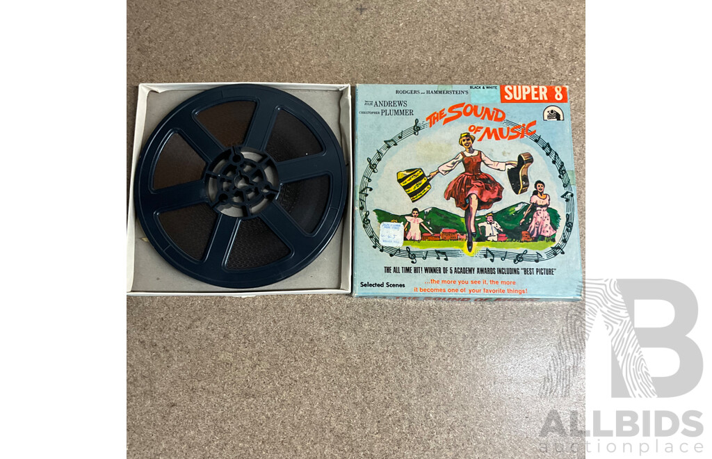 Vintage Super 8 Home Movie Box Musical-THE SOUND of MUSIC