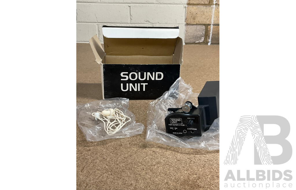 Vintage GOKO Model G-1001 Super-8 Editor Viewer Set -  GOKU Sound Unit & GOKU Sound Fader with Other Accessories