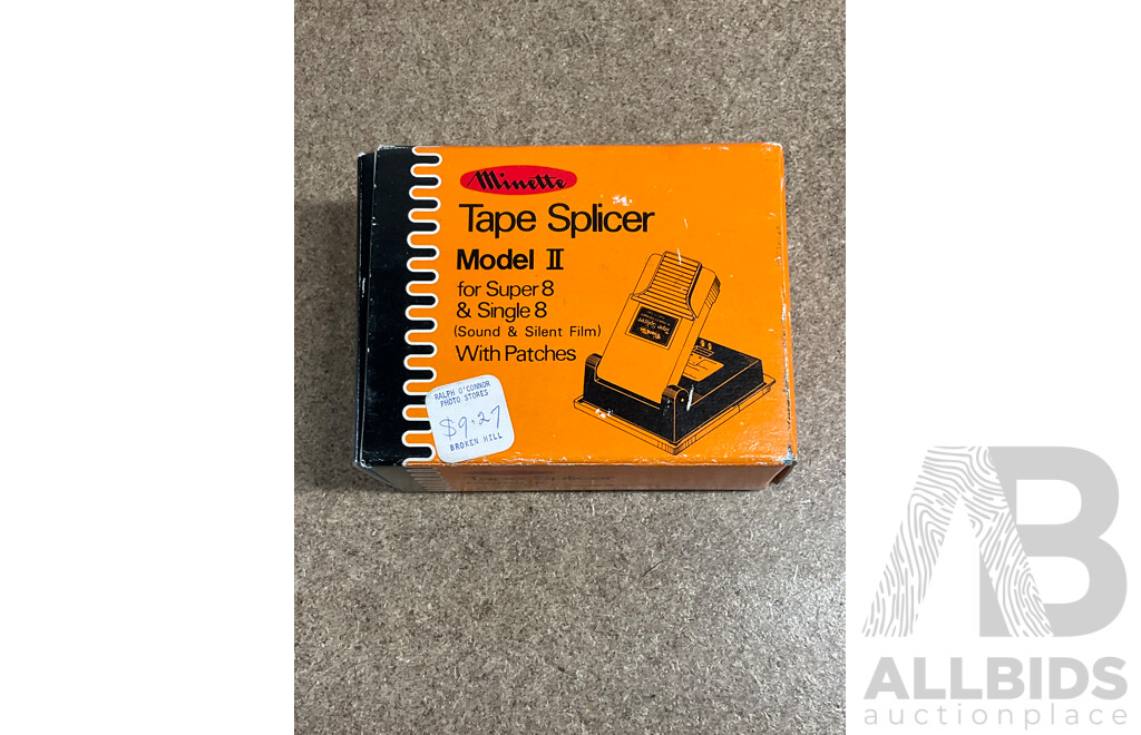 Vintage GOKO Model G-1001 Super-8 Editor Viewer Set -  GOKU Sound Unit & GOKU Sound Fader with Other Accessories