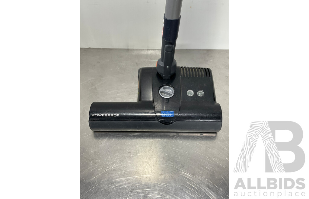 SAUBER Commercial PowerProf SCP-9000 Cannister Vaccum Cleaner with Spare Dust Bags & Cleaning Attachments