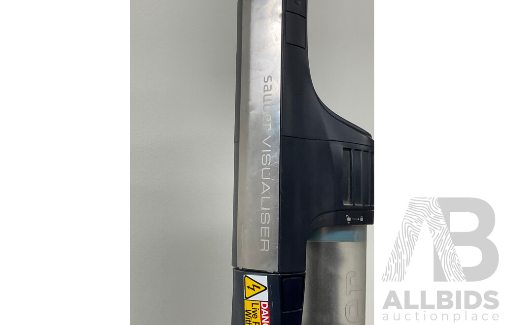 SAUBER Commercial PowerProf SCP-9000 Cannister Vaccum Cleaner with Spare Dust Bags & Cleaning Attachments