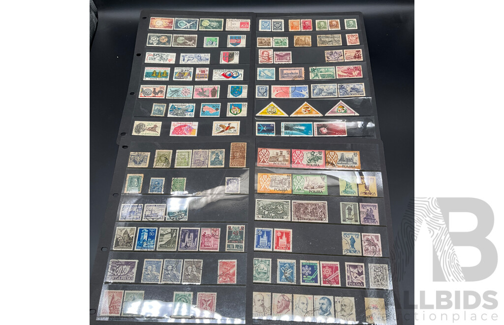 Large Collection of Vintage and Mixed International Postage Stamps