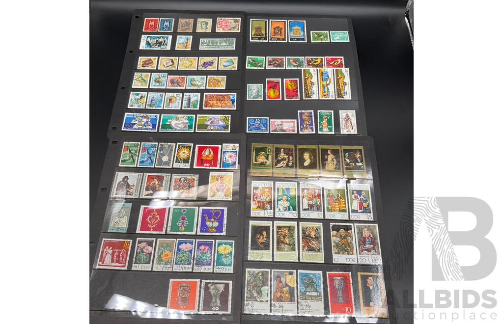 Large Collection of Vintage and Mixed International Postage Stamps
