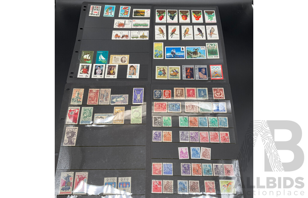 Large Collection of Vintage and Mixed International Postage Stamps