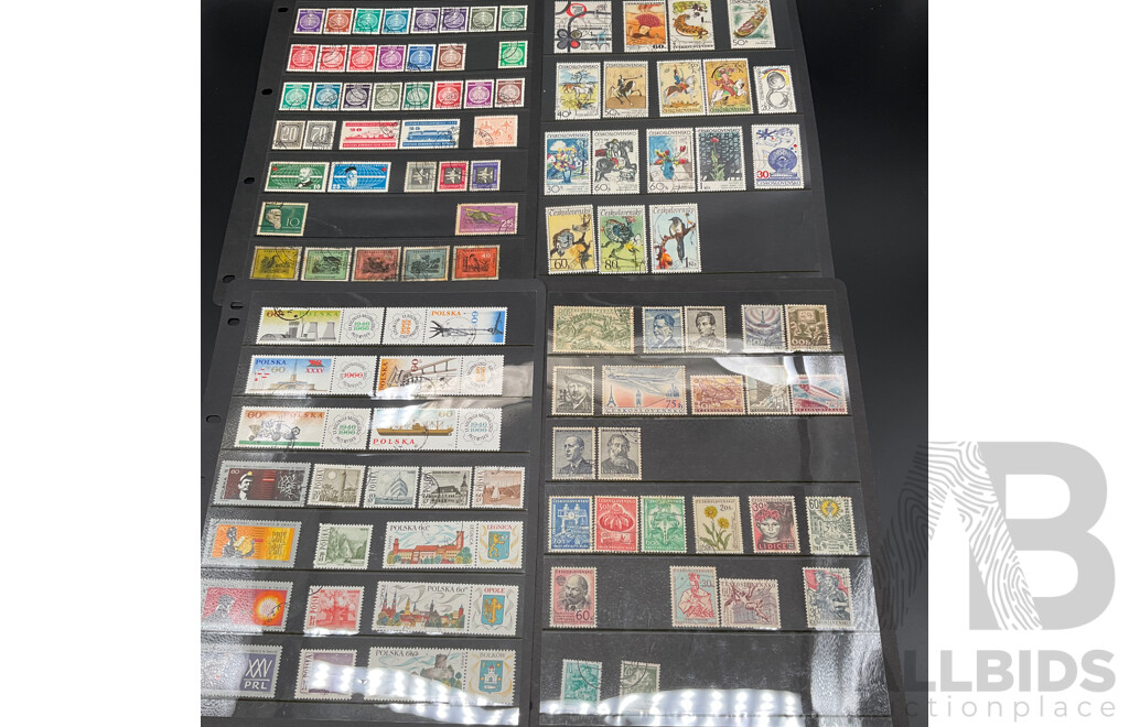 Large Collection of Vintage and Mixed International Postage Stamps