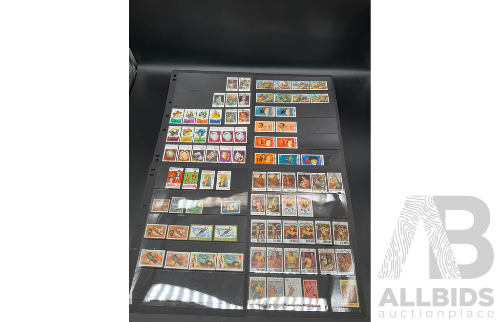 Large Collection of Vintage and Mixed International Postage Stamps