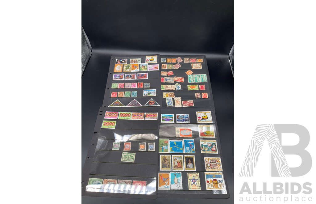 Large Collection of Vintage and Mixed International Postage Stamps