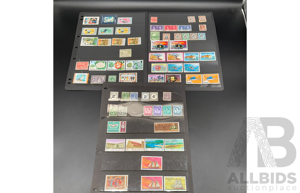 Large Collection of Vintage and Mixed International Postage Stamps